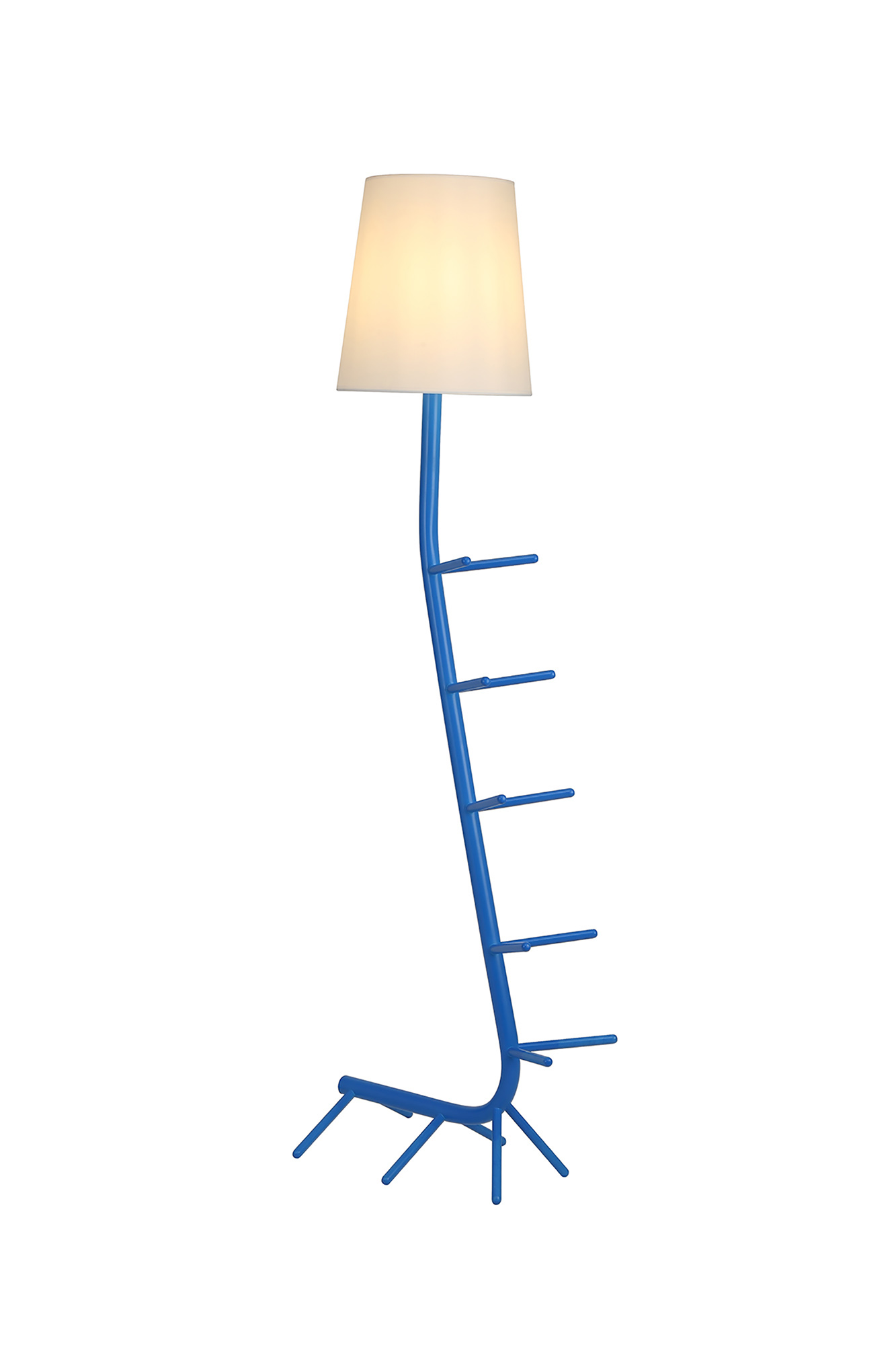 M7257  Centipede Floor Lamp 1 Light Blue